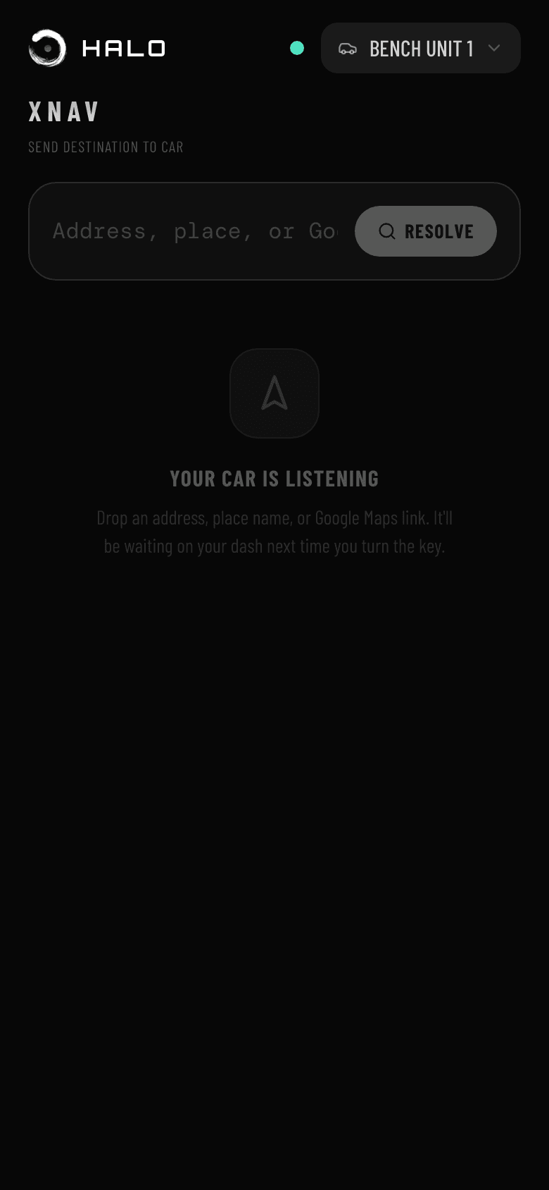 xNav remote navigation on mobile